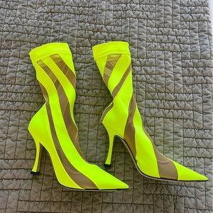 Jimmy Choo / Mugler Boots.